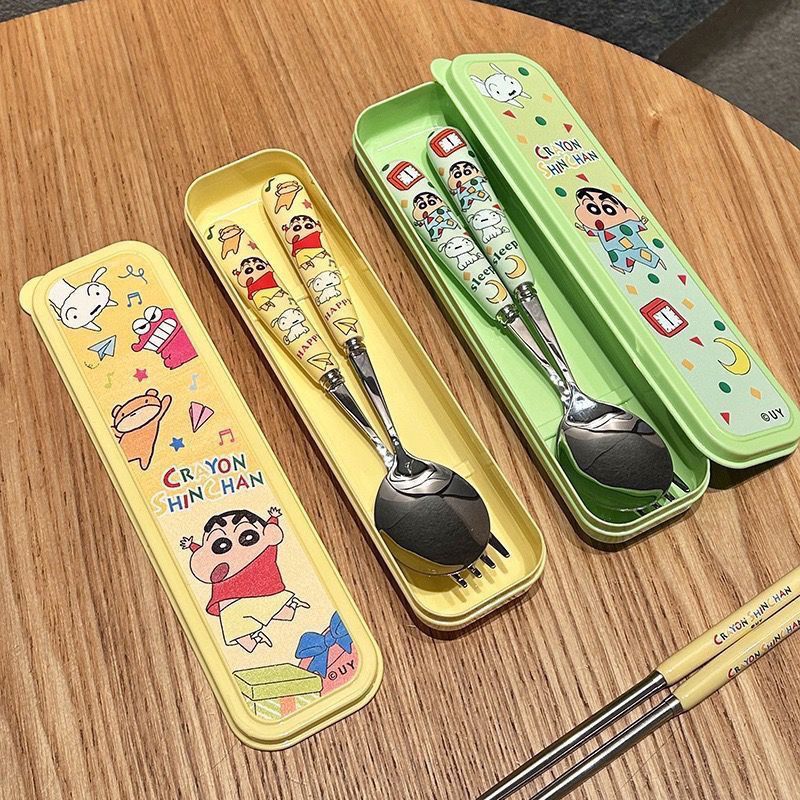 Weaning Spoon Set - Set di posate in acciaio inossidabile
