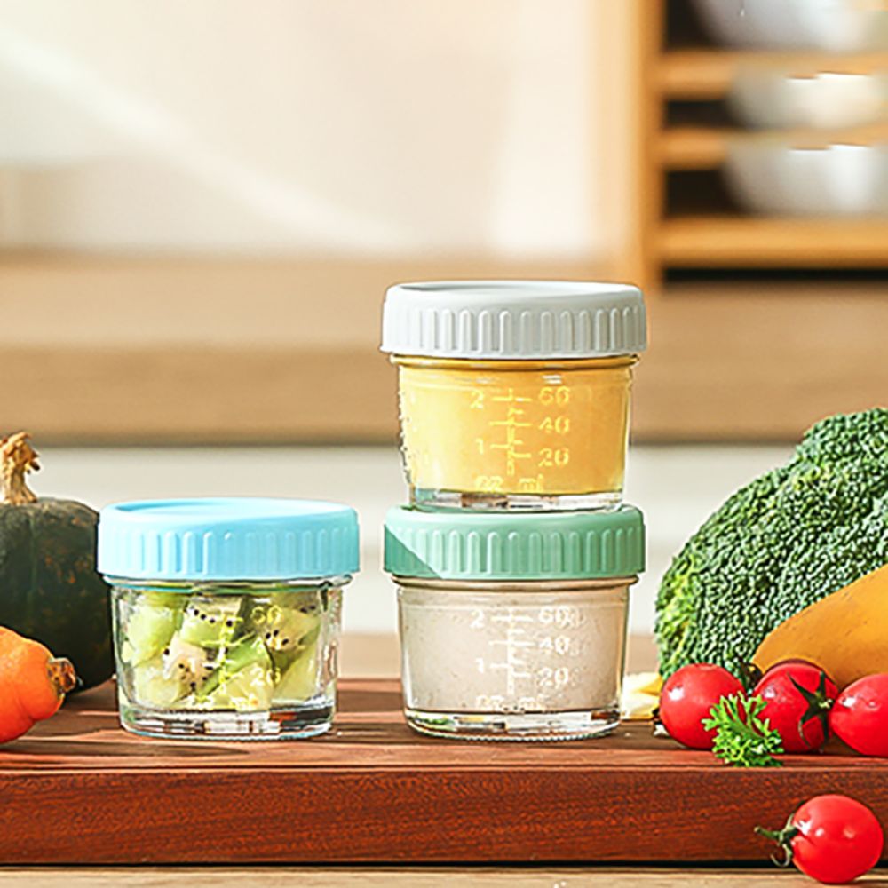 Baby Food Glass Jar - 6 pezzi barattolo di vetro per