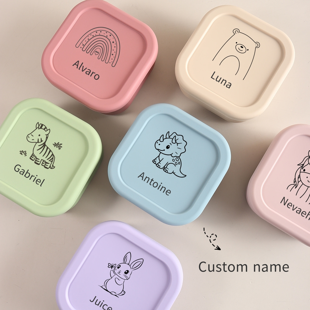Baby Food Glass Jar - Contenitore per Alimenti per Bambini in