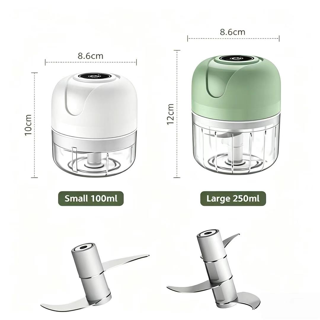 Baby Food Grinder - Tritatutto Elettrico Ricaricabile USB 23W, Mini