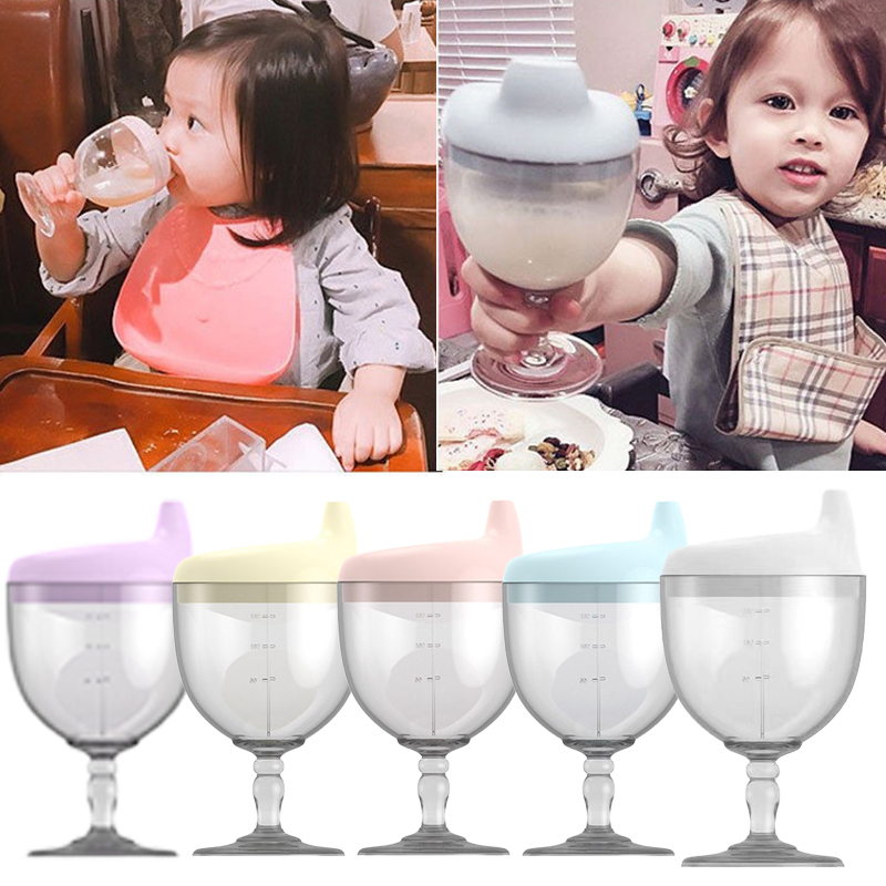 Baby Food Jars With Lids - 150ml Baby Learning Biberon Novità Bicchiere