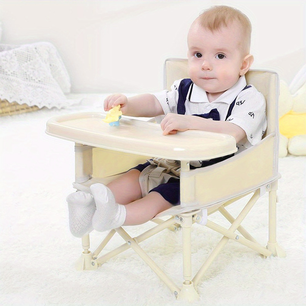 Baby Food Chair - Seggiolone elegante e resistente con poggiapiedi