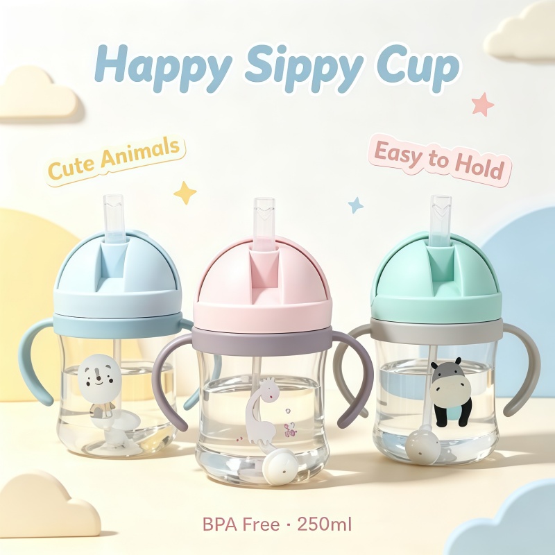 Baby Food Dispensing Spoon - Nuova Borraccia per Bambini con Motivi