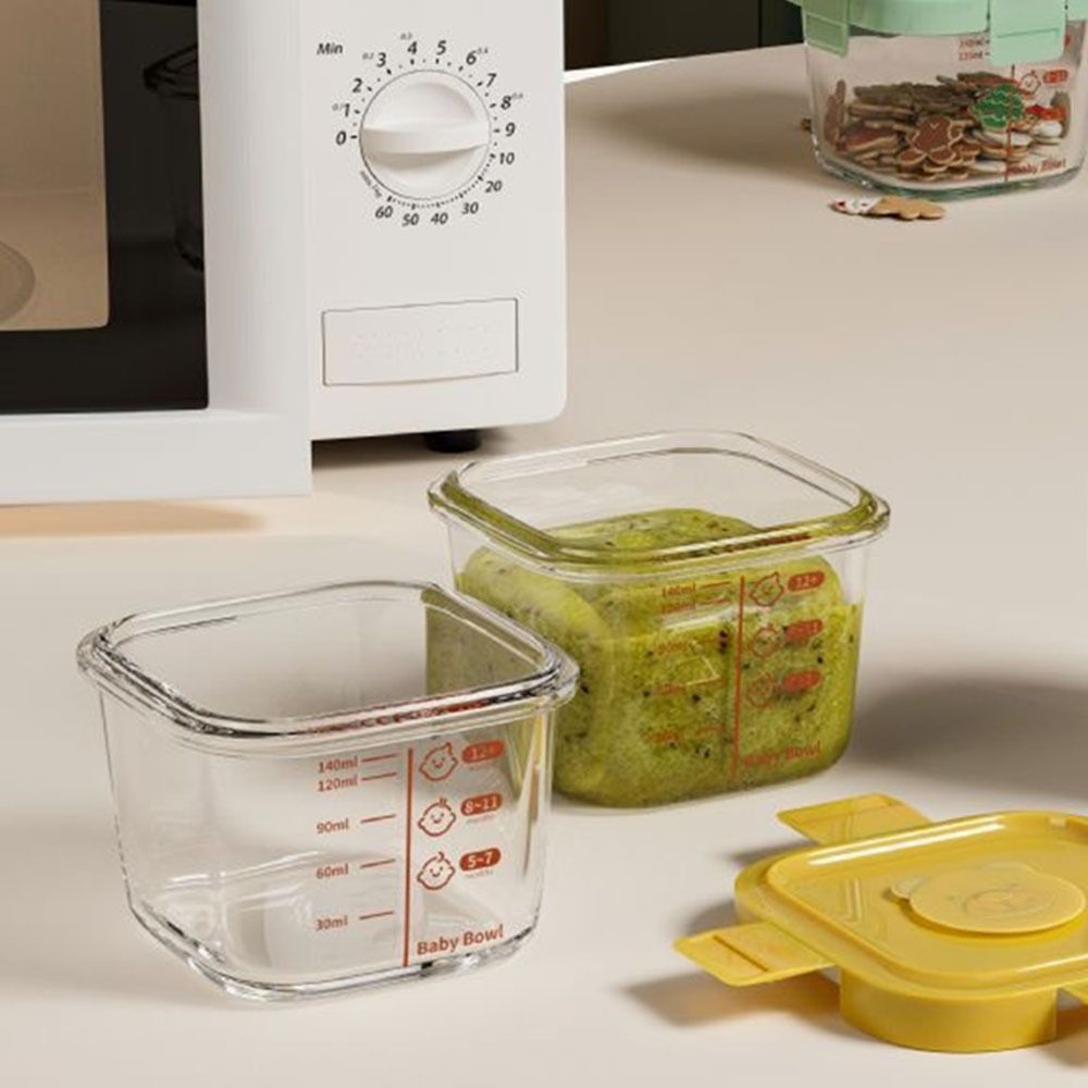 Baby Food Glass Jars - Semplice Contenitore per Alimenti da 170ml