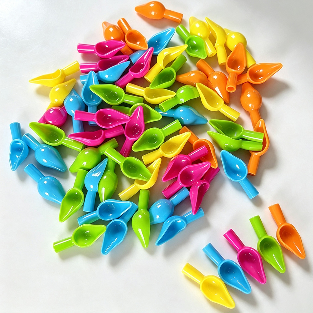Baby Food Grinder - Mini cucchiaio colorato in plastica per