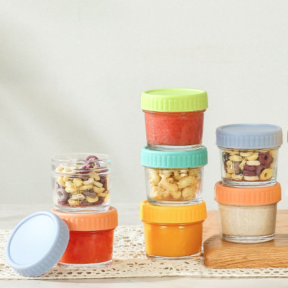 Baby Food Glass Jars - Barattolo per alimenti per bambini in