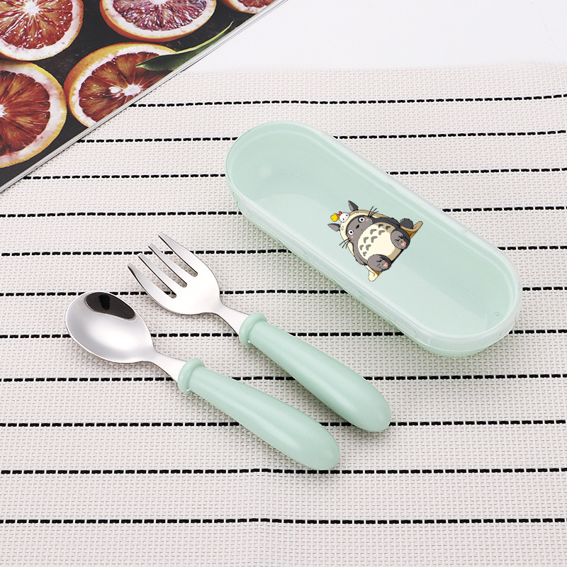 Set di 2 Posate (Cucchiaio e F - Weaning Spoon Set recensione e prezzo