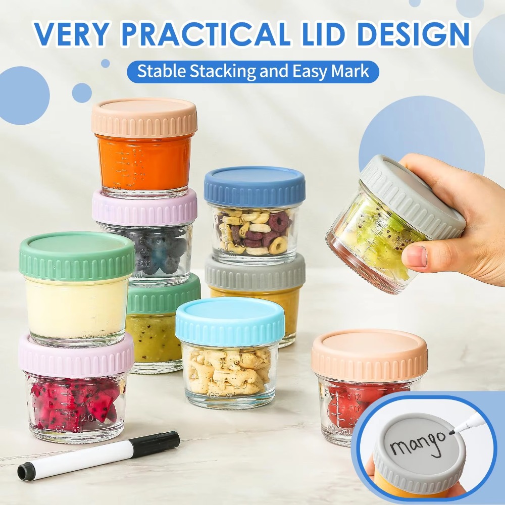 6 pezzi barattolo di vetro per - Baby Food Glass Jar recensione e prezzo