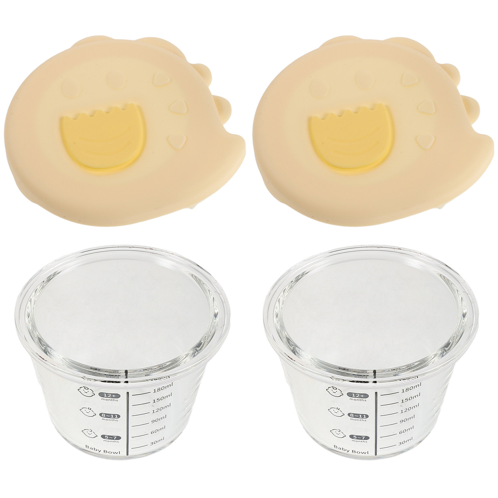 2 Pezzi Contenitori in Vetro p - Baby Food Glass Jar recensione e prezzo