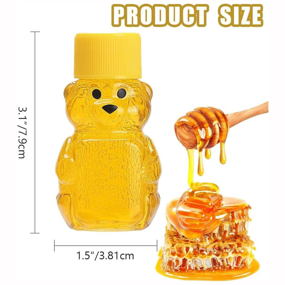 24 PZ 2 oz Bottiglia di Orso d - Baby Food Jars With Lids recensione e prezzo