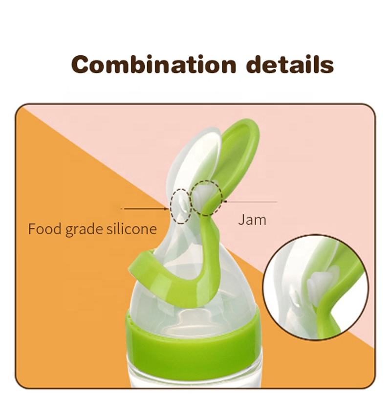 Bottiglia in silicone per alim - Baby Food Dispensing Spoon recensione e prezzo