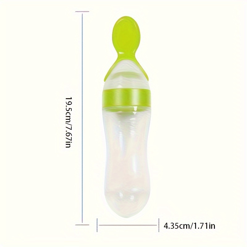 Biberon in silicone per l'alla - Baby Food Dispensing Spoon recensione e prezzo