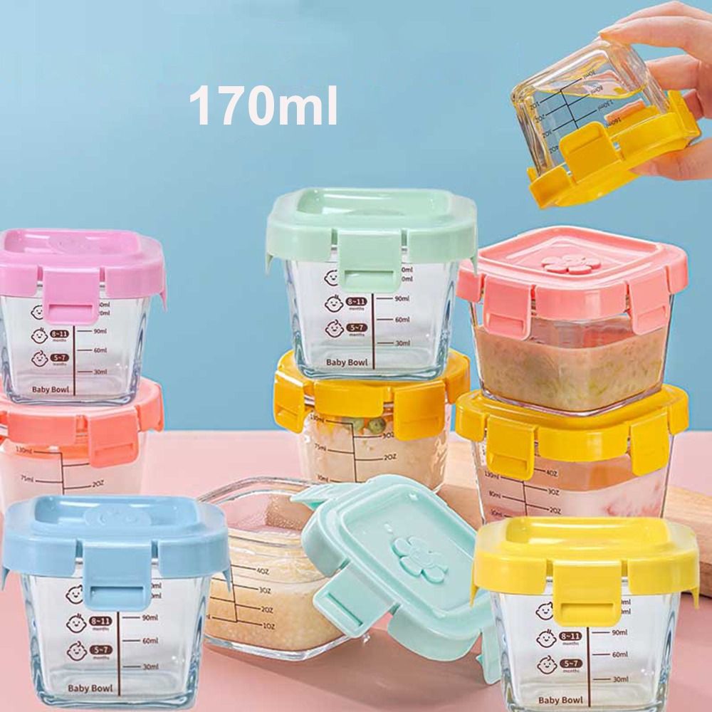 Moda 170ml Scatola di conserva - Baby Food Glass Jar recensione e prezzo