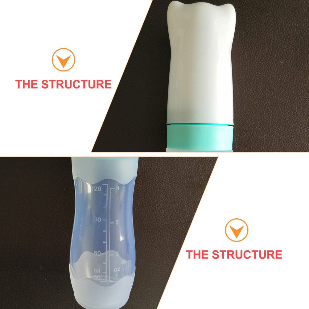 Biberon in Silicone da 120ml c - Baby Food Dispensing Spoon recensione e prezzo