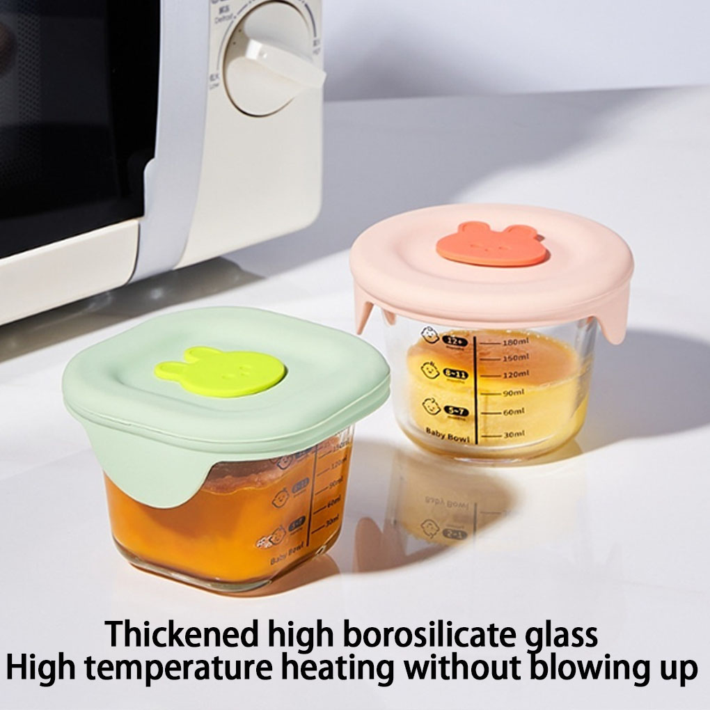 Set di 4 Contenitori in Vetro  - Baby Food Jars With Lids recensione e prezzo